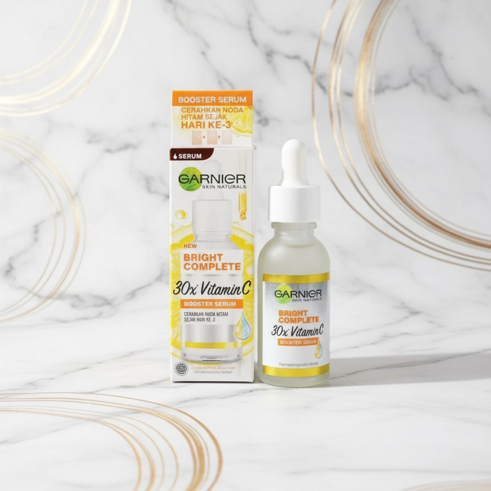 ✨ Sérum Éclat Vitaminé 30x – Garnier Bright Complete 💛