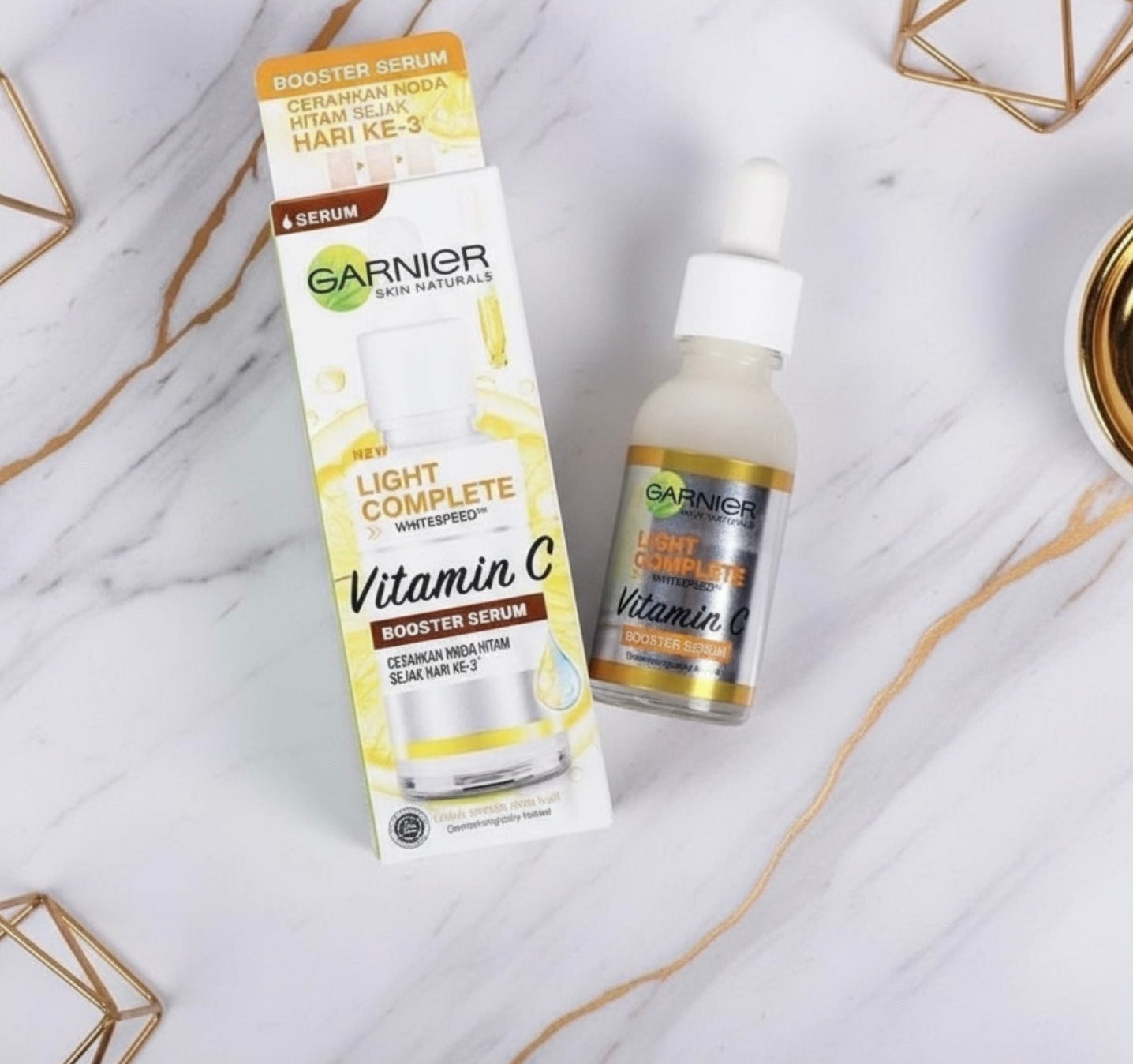 ✨ Sérum Éclat Vitaminé 30x – Garnier Bright Complete 💛