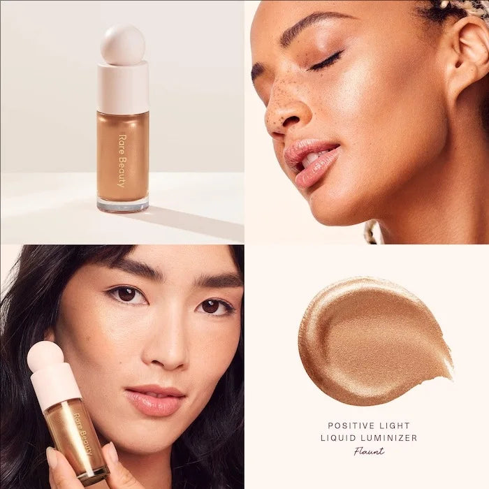 Enlumineur Liquide 2025 – Fini Brillant & Éclat Sublime | Bronzer & Highlighter Crème Contouring Facile à Appliquer