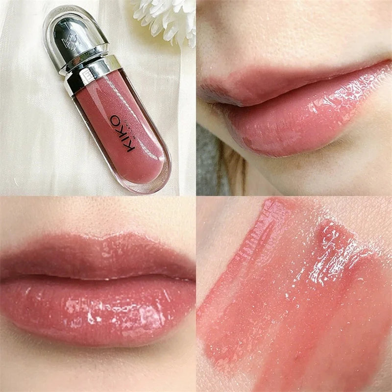 Gloss Liquide Nacré 21 Couleurs – Effet Miroir, Hydratant & Repulpant ✨