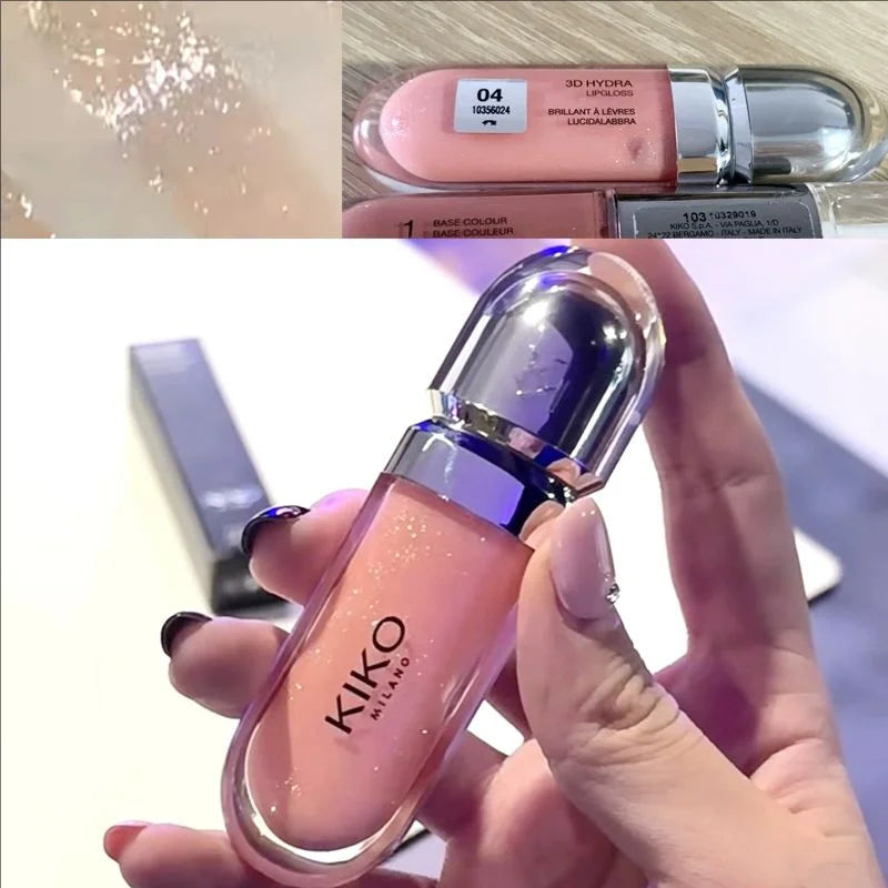 Gloss Liquide Nacré 21 Couleurs – Effet Miroir, Hydratant & Repulpant ✨