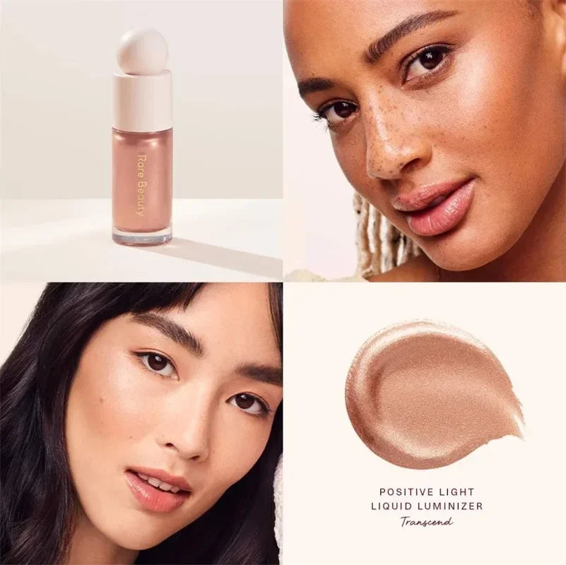 Enlumineur Liquide 2025 – Fini Brillant & Éclat Sublime | Bronzer & Highlighter Crème Contouring Facile à Appliquer
