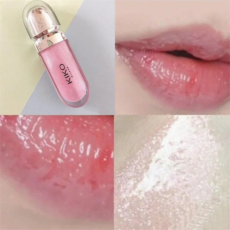 Gloss Liquide Nacré 21 Couleurs – Effet Miroir, Hydratant & Repulpant ✨