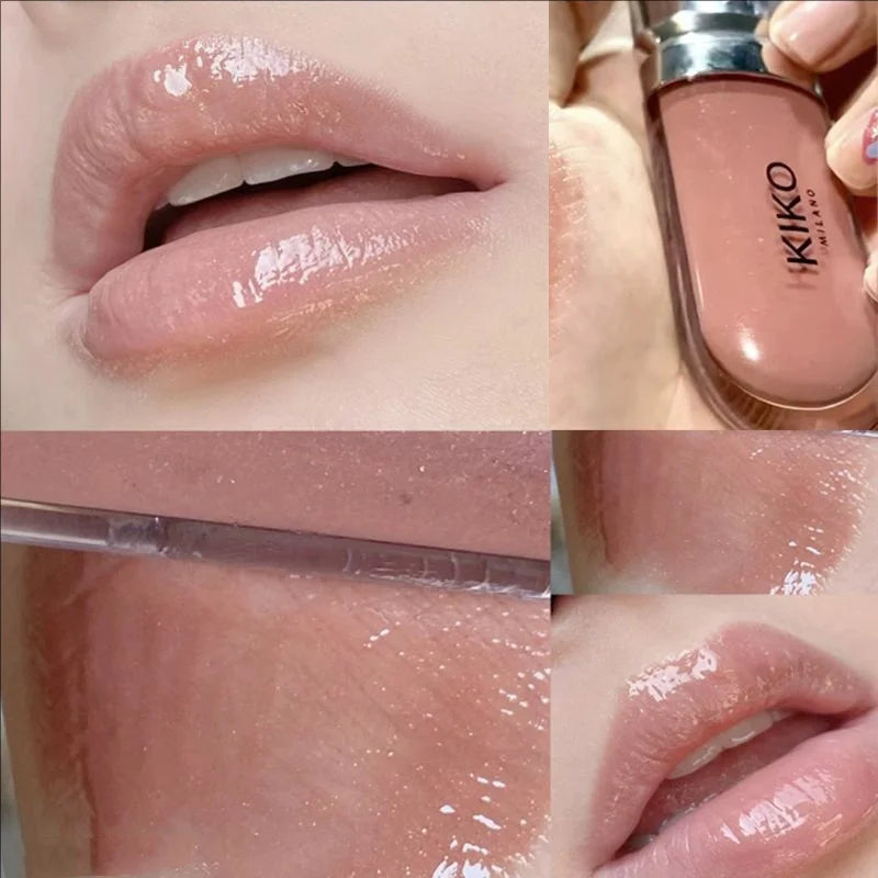 Gloss Liquide Nacré 21 Couleurs – Effet Miroir, Hydratant & Repulpant ✨