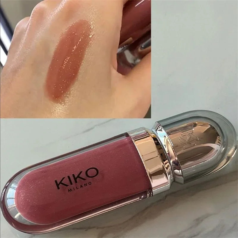 Gloss Liquide Nacré 21 Couleurs – Effet Miroir, Hydratant & Repulpant ✨