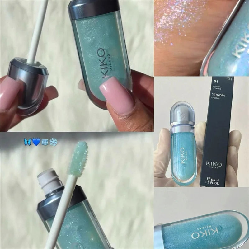 Gloss Liquide Nacré 21 Couleurs – Effet Miroir, Hydratant & Repulpant ✨
