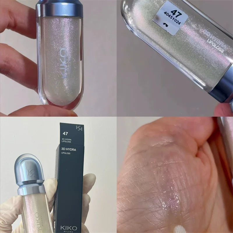 Gloss Liquide Nacré 21 Couleurs – Effet Miroir, Hydratant & Repulpant ✨